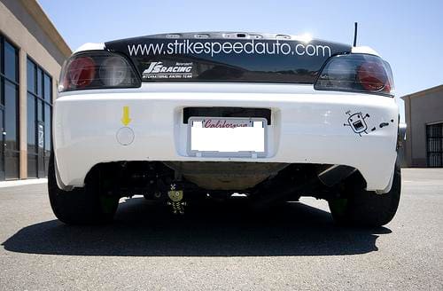 2000 Honda S2000 with 17x9 WORK CR KAI wheels
