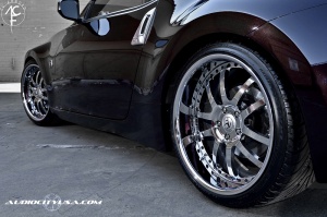 2012 Nissan 370Z with 20x10 AC 312 wheels