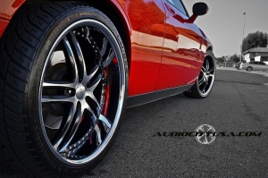 2013 Dodge Challenger with 22x9 XIX X 15 wheels