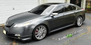 2009 Acura TL with 20x8.5 XIX X23 wheels