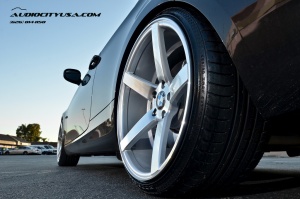 2010 BMW 335 with 20x9 STR 607 wheels