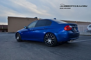 2007 BMW 328 with 20x8.5 Giovanna Kilis wheels
