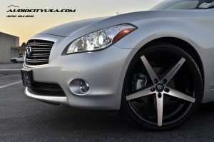 2012 Infiniti M37 with 22x9 Lexani R four wheels