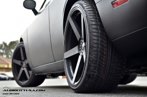 2012 Dodge Challenger with 22x9 Koko Kuture Sardinia 5 wheels