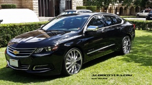 2014 Chevrolet Impala with 22x8 Borghini B15 wheels