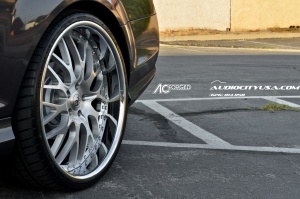2008 Mercedes-Benz CL-Class with 22x9 AC 313 wheels