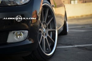 2008 BMW 328 with 20x8.5 Koko Kuture Lindos wheels