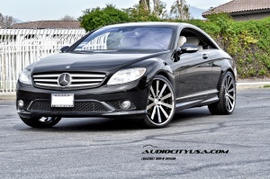 2008 Mercedes-Benz CL-Class with 22x9 Gianelle Santo 2 SS wheels