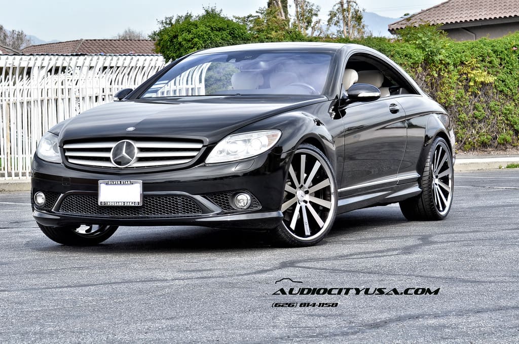 2008 Mercedes-Benz CL-Class with 22x9 Gianelle Santo 2 SS wheels