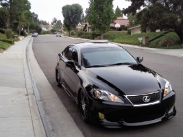 2006 Lexus IS 250 with 19x8.5 Volk GT-30 wheels