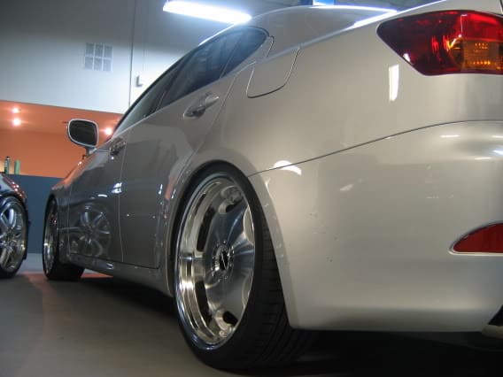 2006 Lexus IS 250 with 20x8.5 Symbolic wheels