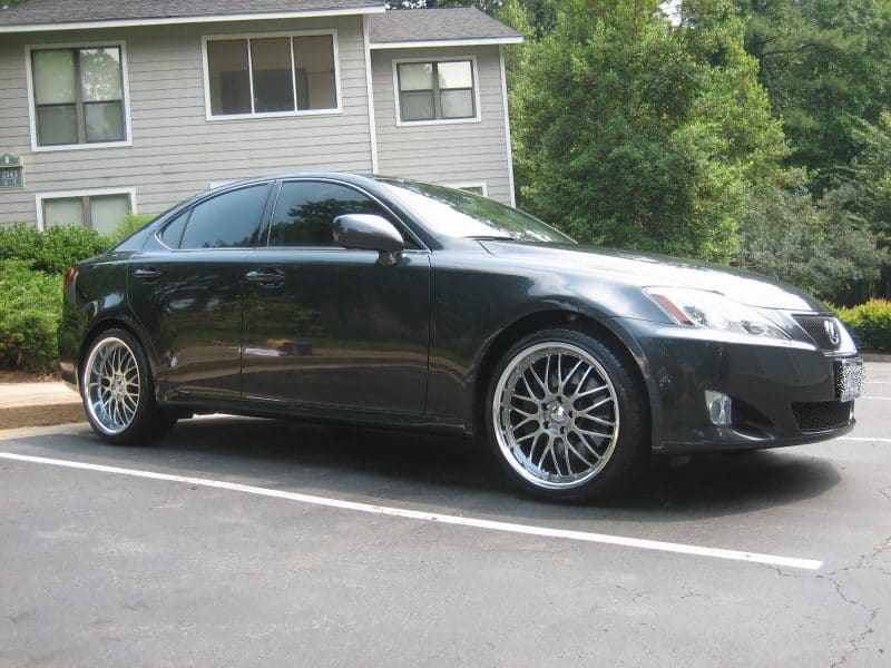 2006 Lexus IS 250 with 19x8.5 Axis Penta wheels