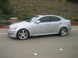 2006 Lexus IS 250 with 19x9 Lexion Type 203 wheels