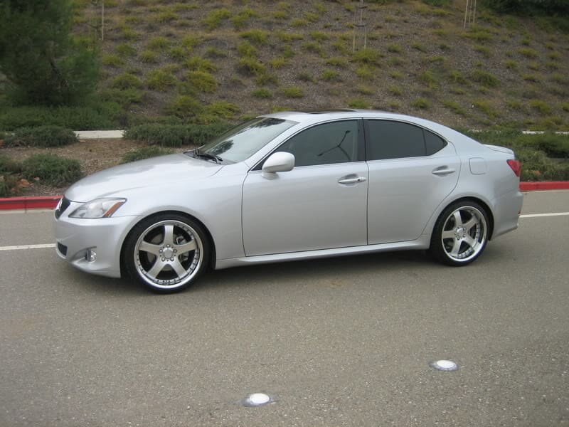 2006 Lexus IS 250 with 19x9 Lexion Type 203 wheels