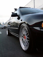 2001 Audi A4 with 19x8.5 Exclusive Alloy BBS LM rep wheels
