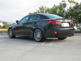 2007 Lexus IS 350 with 19x8.5 HRE 890R wheels