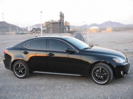2007 Lexus IS 250 with 18x8.5 Foose DF-5 wheels