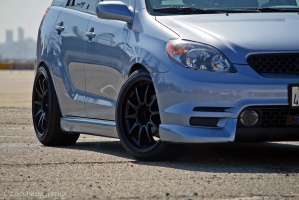 2003 Toyota Matrix with 18x9 Rota DPT wheels