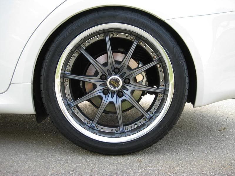 2008 Lexus IS 250 with 19x8.5 Volk GT-F wheels