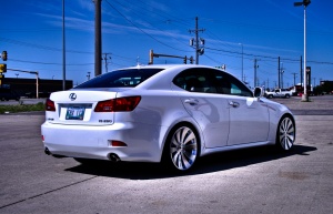 2008 Lexus IS 250 with 19x8.5 Sherlock Society LRXY HANES wheels
