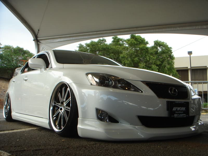 2007 Lexus IS 250 with 19x10 Work Schwert SC1 wheels