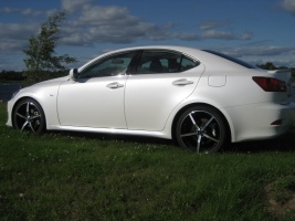 2008 Lexus IS 250 with 19x8 OZ Canova wheels