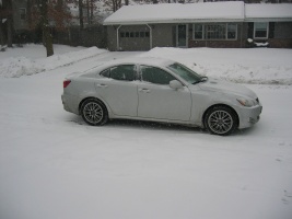 2007 Lexus IS 350 with 17x8 OZ Botticelli wheels