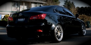 2008 Lexus IS 350 with HRE 543 wheels