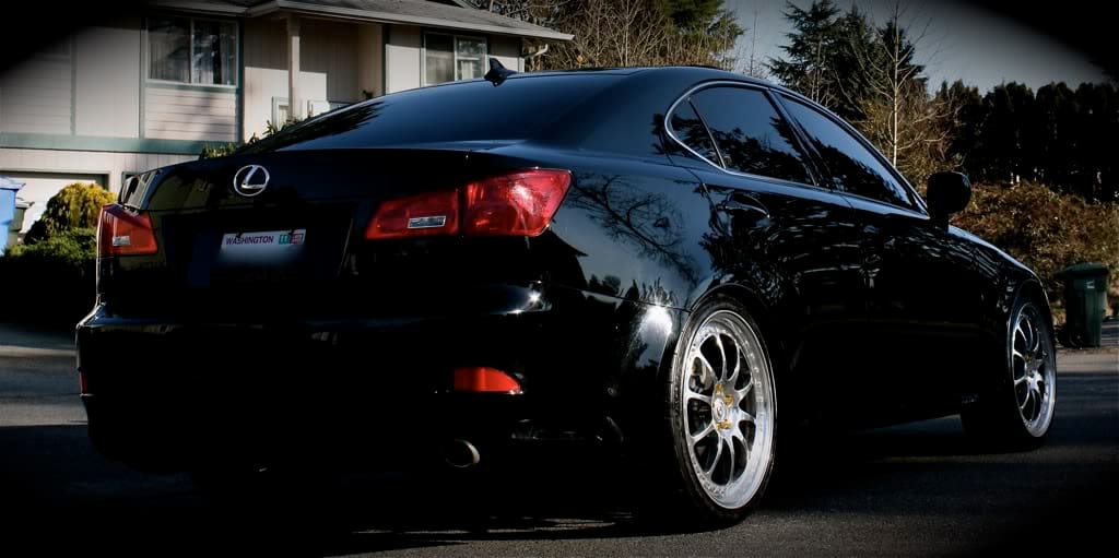 2008 Lexus IS 350 with HRE 543 wheels