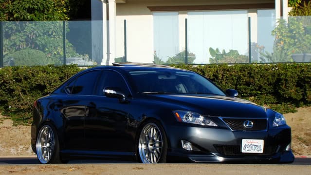 2008 Lexus IS 250 with 19x9 SSR MS1 wheels