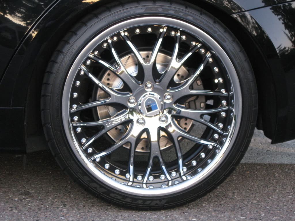 2009 Lexus IS 250 with 19x8.5 Asanti 147 wheels