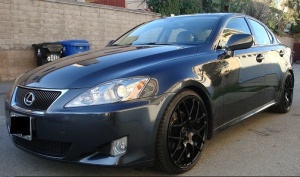 2010 Lexus IS 250 with 19x8.5 Avant Garde M310 wheels