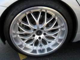 2010 Lexus IS 350 with 19x8.5 Drag DR-37 wheels