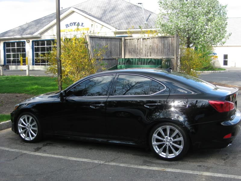 2010 Lexus IS 250 with 18x8 OEM Sport Edition wheels