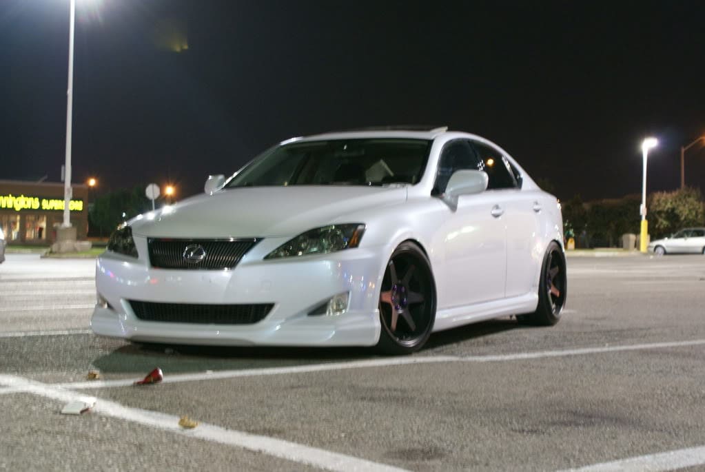 2011 Lexus IS 250 with 19x9.5 Varrstoen wheels