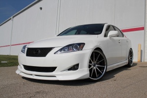 2011 Lexus IS 250 with 20x9 wheels
