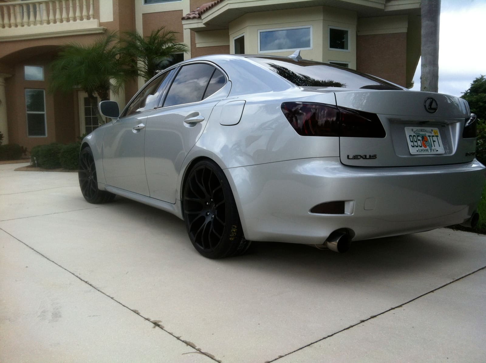 2010 Lexus IS 250 with 20x8.5 Giovnna Kilis wheels