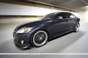 2009 Lexus IS 250 with 19x8 TSW Strip wheels