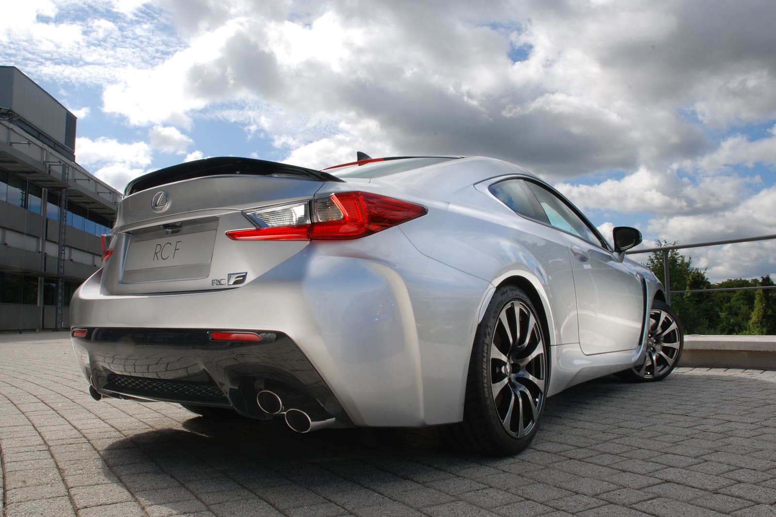 2015 Lexus RC F with 19x9 BBS wheels