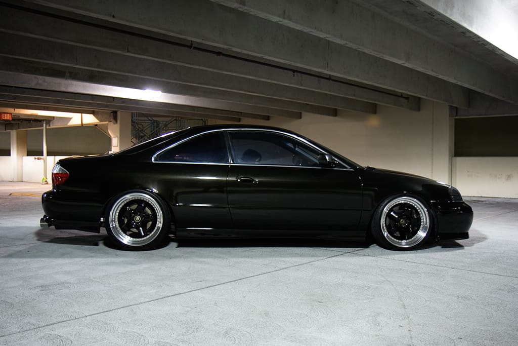 2003 Acura CL with 19x9.5 Work Meister S1 3pc wheels