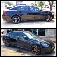 2014 Lexus GS 350 with 20x9 Vossen VFS-2 wheels