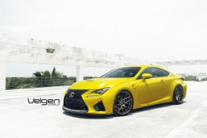 2015 Lexus RC F with 20x9 Velgen VMB7 wheels