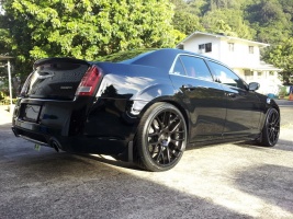 2012 Chrysler 300 with 22x9 Niche Circuit wheels