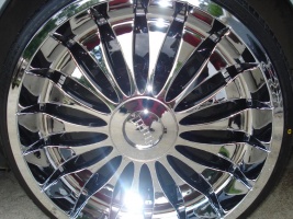 2005 Chrysler 300 with 24x10 DUB ZVEET FLOATERS wheels