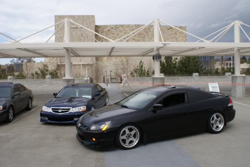 2003 Honda Accord with 18x8 SSR Ks Tenicho Monster wheels