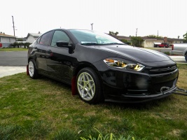 2015 Dodge Dart with 17x8 ATM wheels