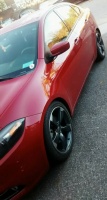 2013 Dodge Dart with 18x8 wheels