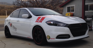 2013 Dodge Dart with 18x8 Axis Super Hiro wheels