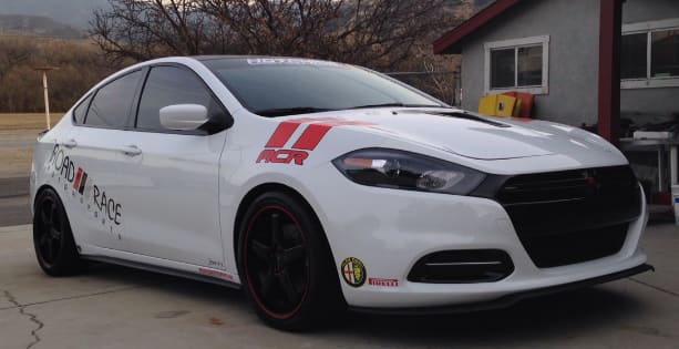 2013 Dodge Dart with 18x8 Axis Super Hiro wheels
