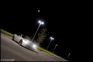 1992 Nissan 300ZX 2-seat with 18x9.5 Work Emotion CR Kai wheels